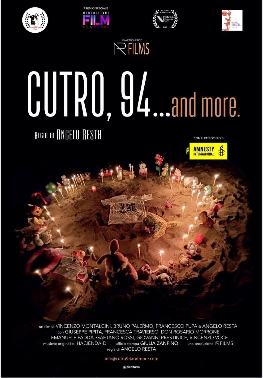Locandina del documentario Cutro, 94… and more, diretto da Angelo Resta